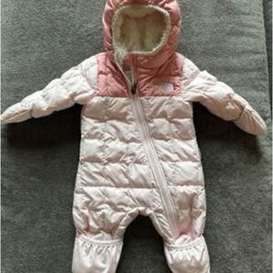 North Face Baby Snowsuit worn twice